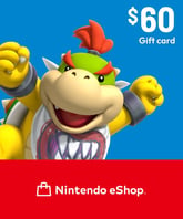 Nintendo eShop Gift Card 60 USD