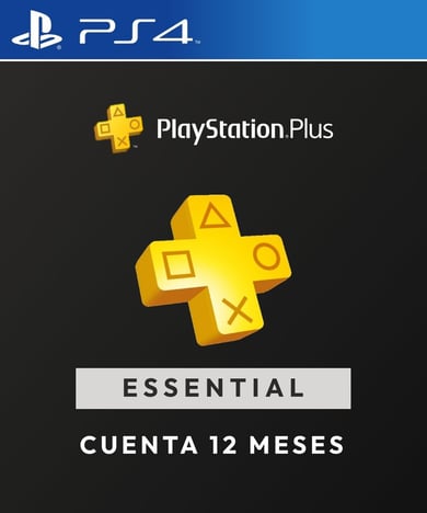 Plus Essential 12 Meses Cuenta PS4