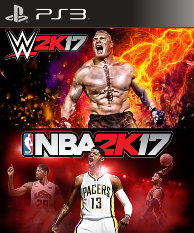 Combo 2k17 NBA WWE