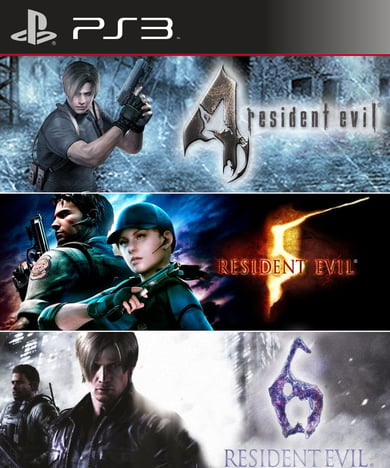 Combo Resident Evil 4 5 y 6