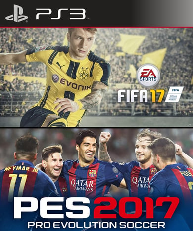 Combo Fifa y PES 17