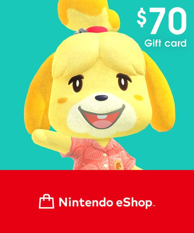 Nintendo eShop Gift Card 70 USD