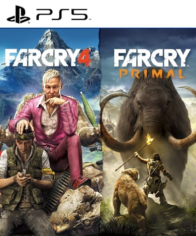 Combo Far Cry 4 y Far Cry Primal PS5 Retro