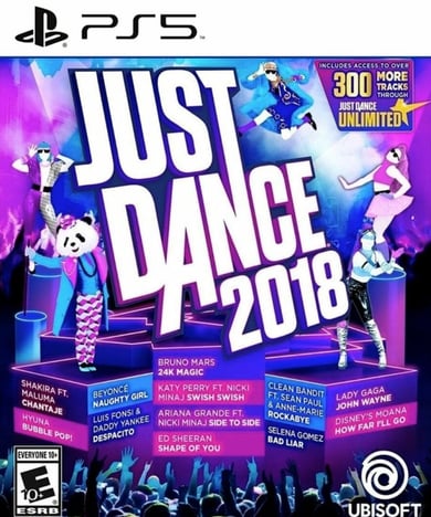 Just Dance 2018 PS5 Retro