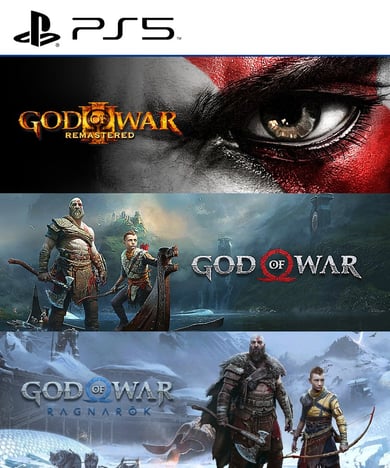 Oferta Combo God Of War PS5 Retro