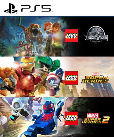Oferta Combo Lego Heroes PS5 Retro