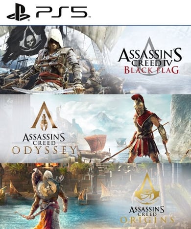Oferta Combo Assassins PS5 Retro