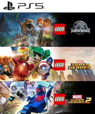 Oferta Combo Lego Heroes PS5 Retro