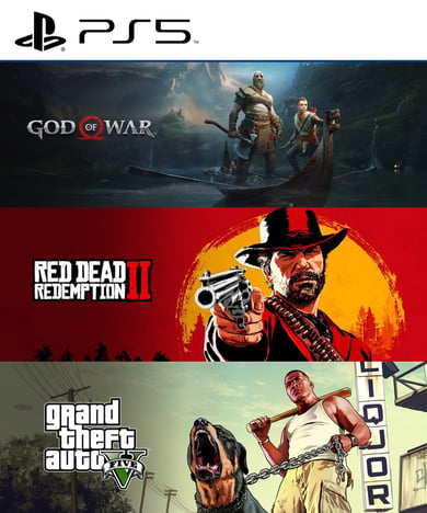 Oferta Combo Grandes Exitos PS5 Retro