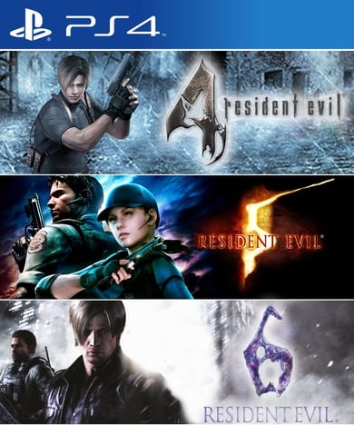 Combo Resident Evil 4 5 y 6