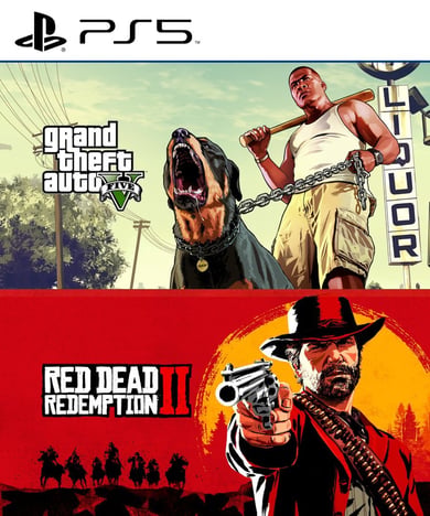 Oferta Combo GTA y Red Dead 2 PS5 Retro