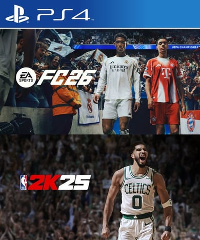 Oferta Combo FC 26 y NBA 2K25
