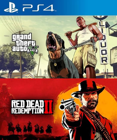Oferta Combo GTA y Red Dead 2