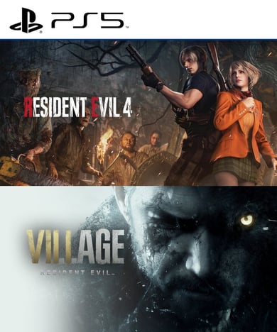Oferta Combo Resident Evil 4 y Village PS5