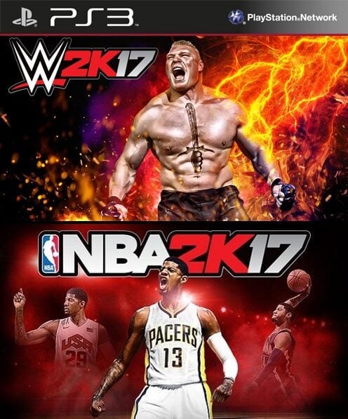 Combo 2k17 NBA WWE