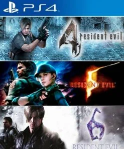 Combo Resident Evil 4 5 y 6