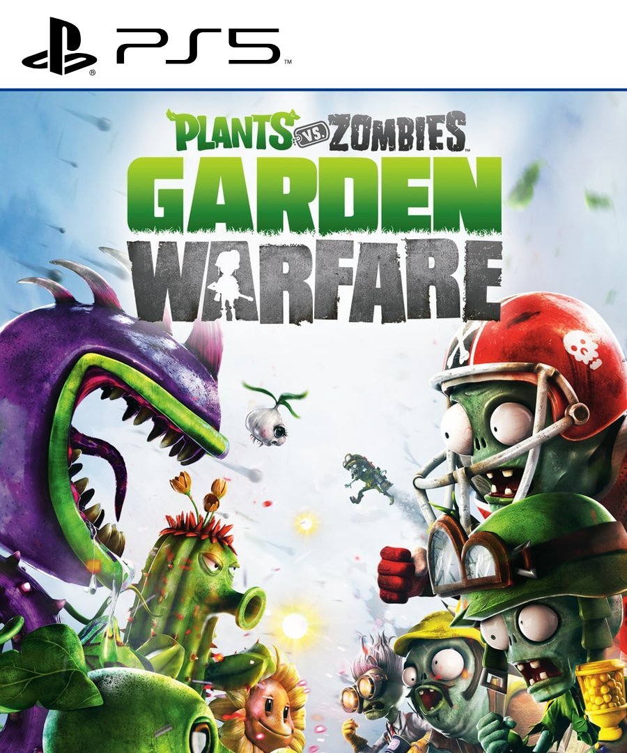 Plants vs Zombies Garden Warfare PS5 Retro