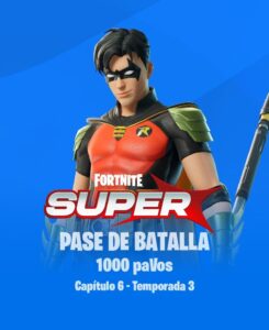 Pase de Batalla Fortnite 1000 paVos