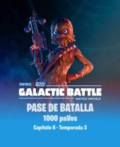 Pase de Batalla Fortnite 1000 paVos