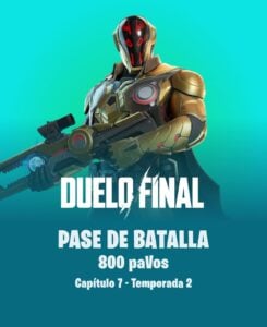 Pase de Batalla Fortnite 800 paVos