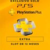 Plus Extra 12 Meses Cuenta PS5