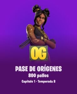 Pase de Origenes 800 paVos