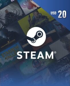 Steam Wallet Code 20 USD