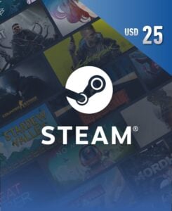 Steam Wallet Code 25 USD