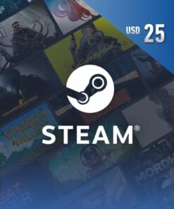 Steam Wallet Code 25 USD